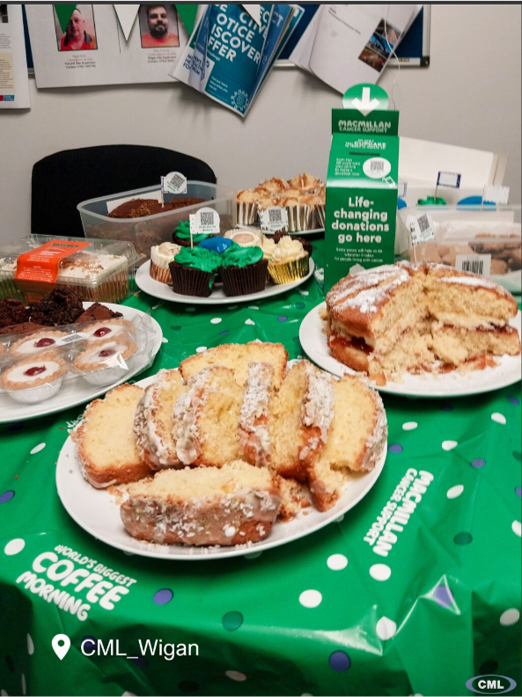 CML take part in Macmillan Coffee Morning CML Civil Engineering